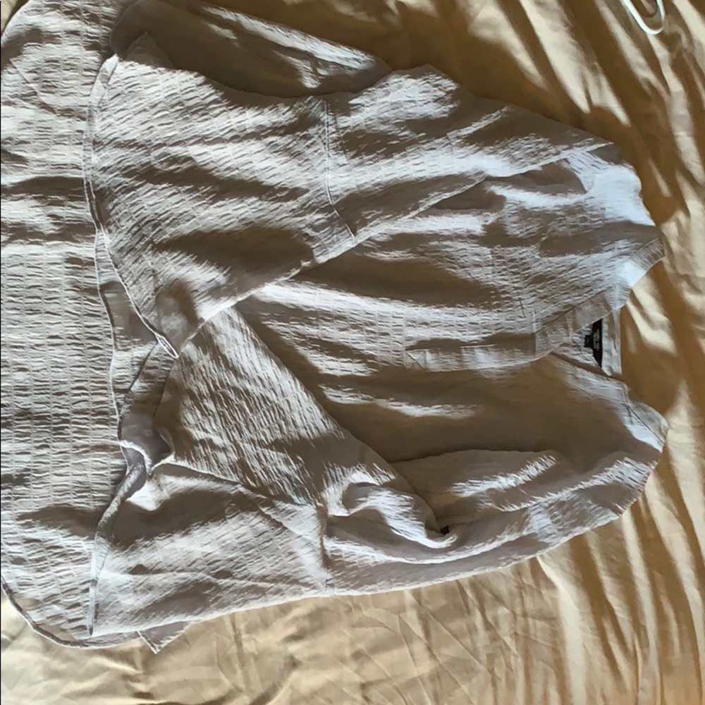 Silver/gray blouse